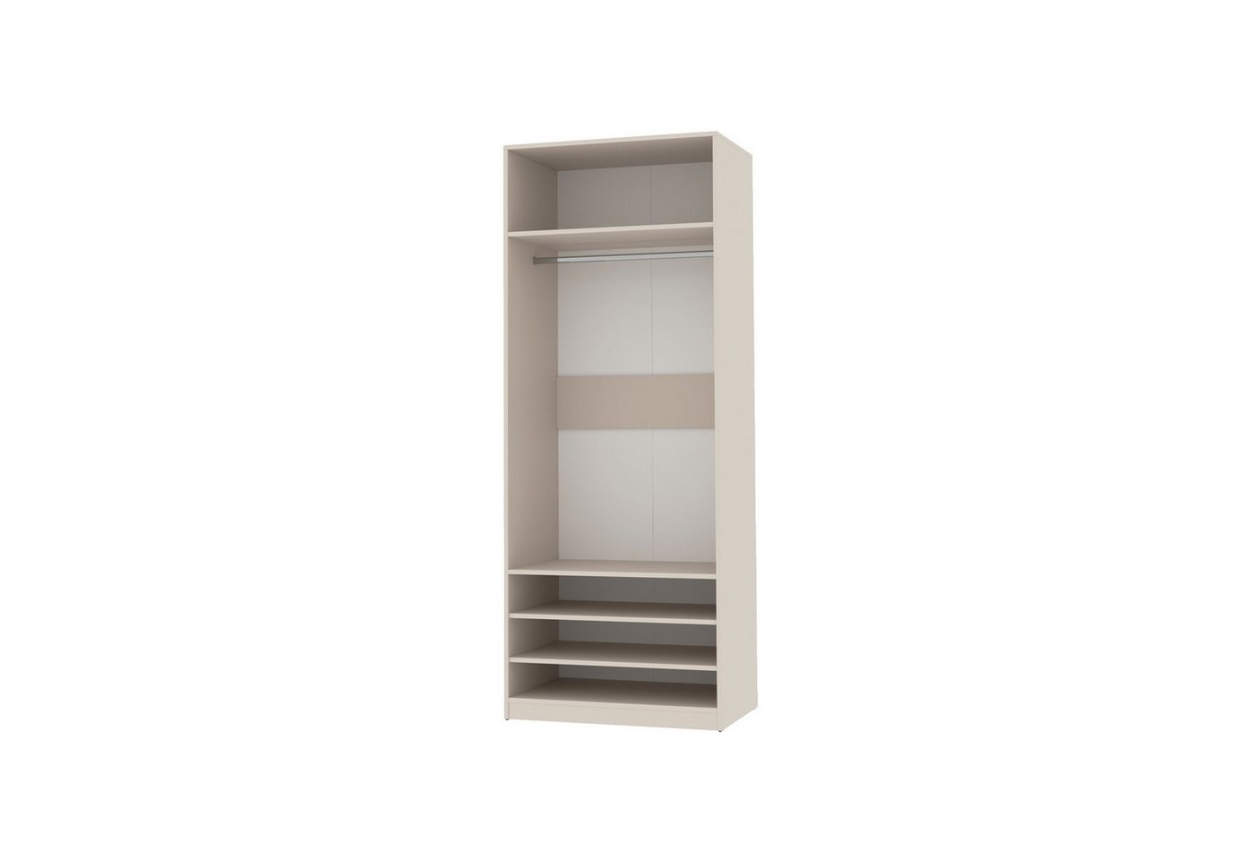 Marmex Möbel Garderobenschrank TRES SET T Kleiderschrank Modulschrank Ankleidezimmer 200 x 206 x 51 (3-St) 6 Schubladen, 3 Kleiderstangen Bild 3