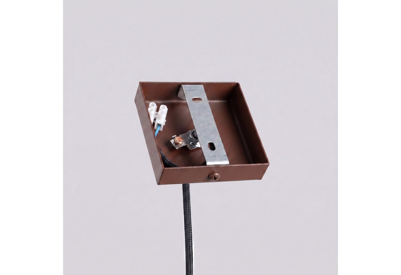 SOLLUX lighting Hängeleuchte Pendelleuchte PASTELO 1 braun, Nicht enthalten Bild 2