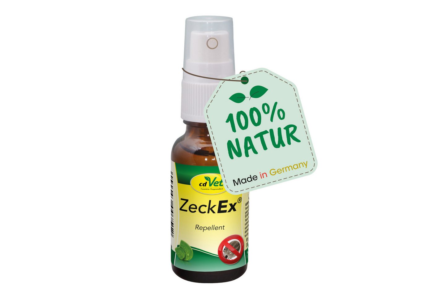 cdVet Zeckenschutzmittel ZeckEx, 20 ml, Sofortschutz bis zu 5 Stunden vor Zecken Bild 3