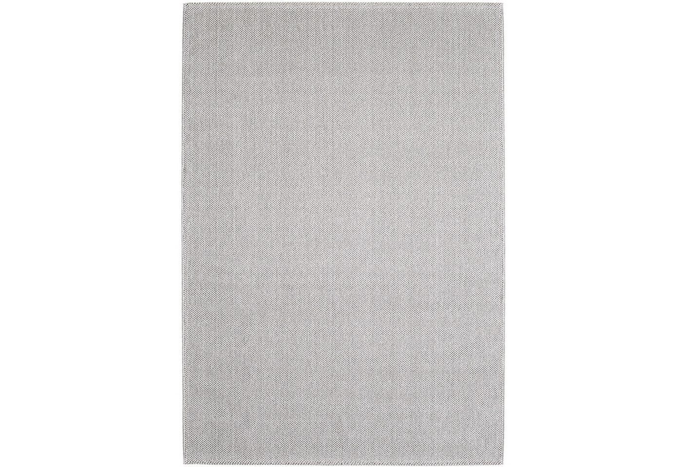 KADIMA DESIGN Teppich CIMA Wohnzimmer Schlafzimmer Waschbar Wohnzimmerteppich Esszimmer, Rechteckig, Höhe: 7 mm, Silber, 60x100 cm, Webteppich Strapazierfähig Uni Waschbar