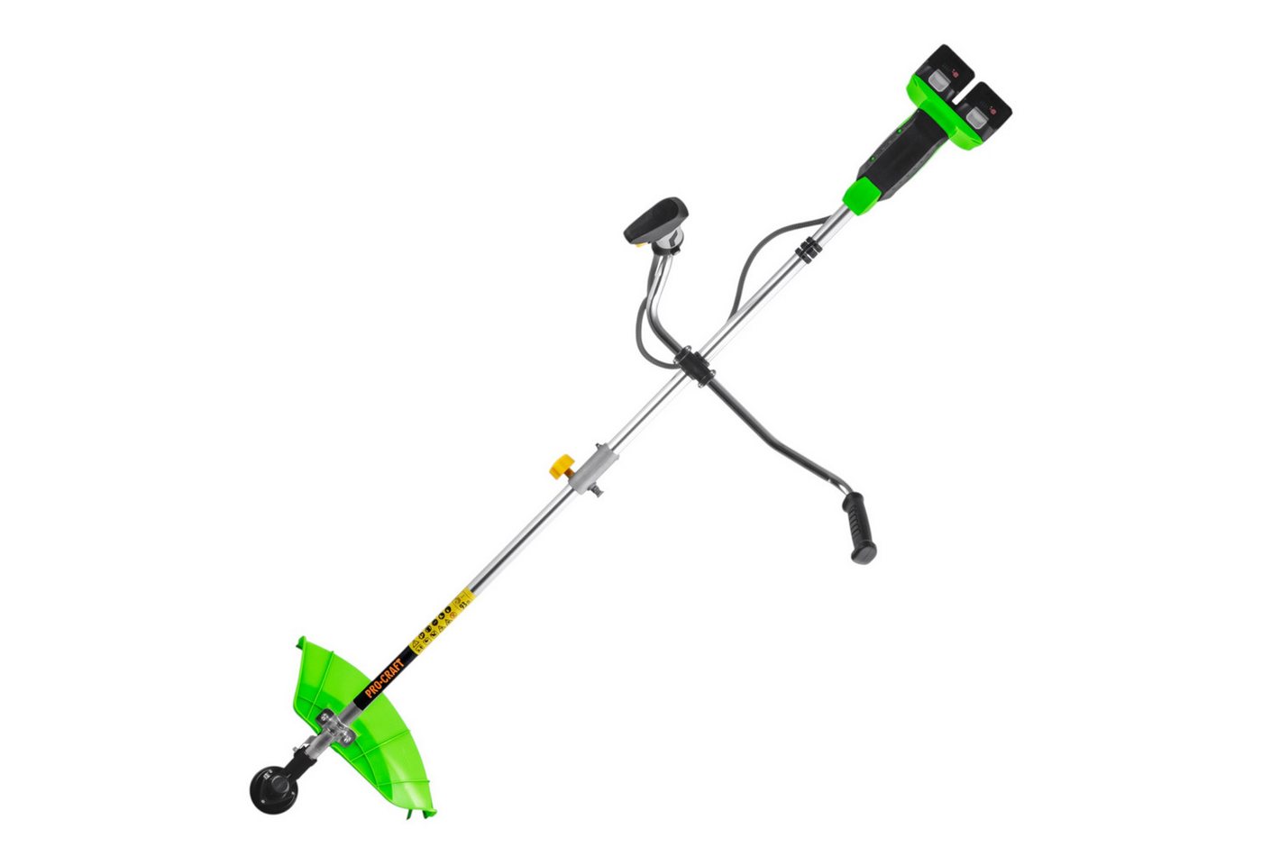 PRO CRAFT Akku-Freischneider ATA-40/2 Akku Freischneider 40 V (2x 20 V) 420 mm Brushless + 2x Bild 4