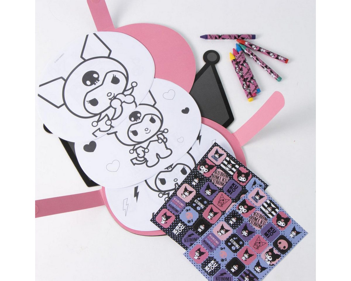 Hello Kitty Zeichenalbum Kuromi Aktivitätsalbum für Malen und Freizeit Bild 2