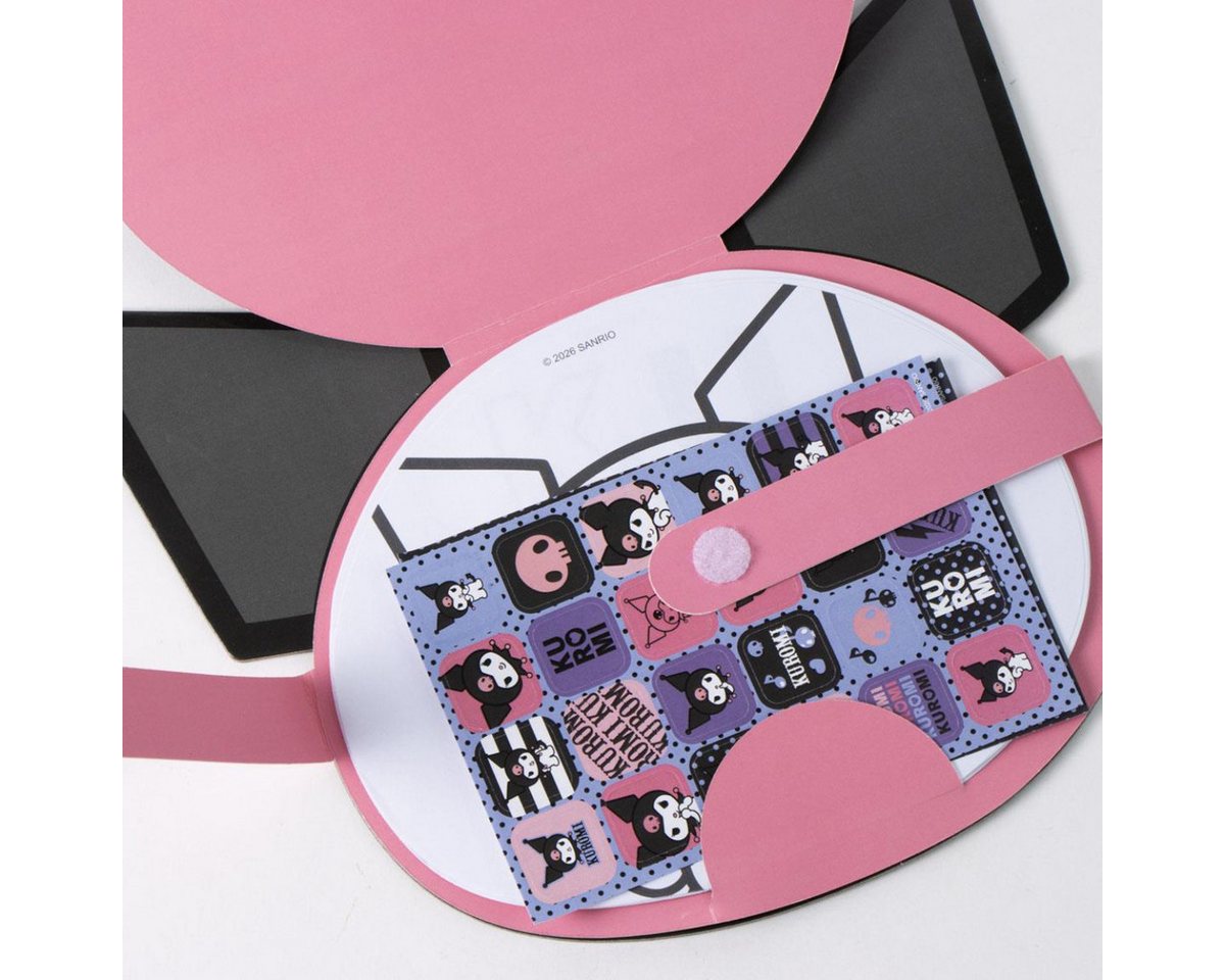 Hello Kitty Zeichenalbum Kuromi Aktivitätsalbum für Malen und Freizeit Bild 3