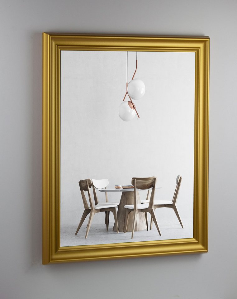 myposterframe Einzelrahmen Bilderrahmen Barock Helena, (1 Stück), 45x65 cm, Gold matt, MDF