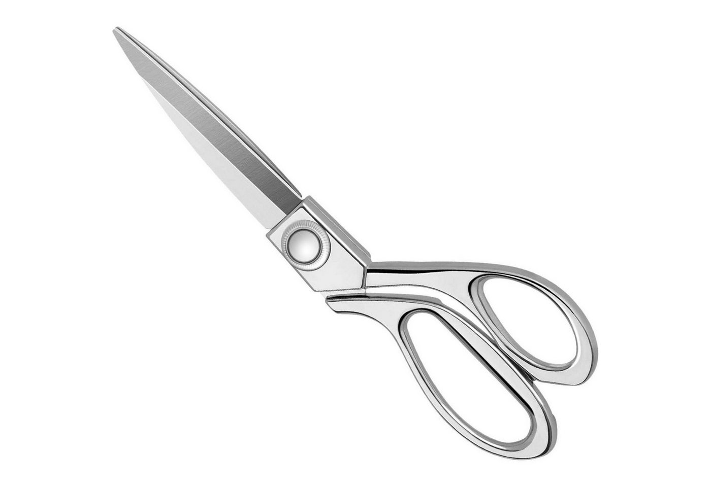 LuxusKollektion Stoffscheren Nähschere Edelstahl Stoff Leder Schneiderei Künstler 20cm Silber Bild 2