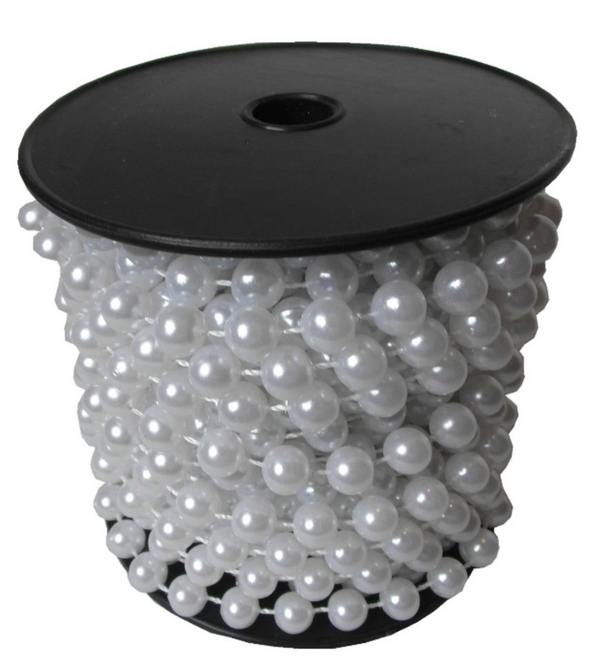 Einkaufszauber Bastelperlen Perlenkette für Dekoration und Basteln -, 8mm Perlen Bild 2