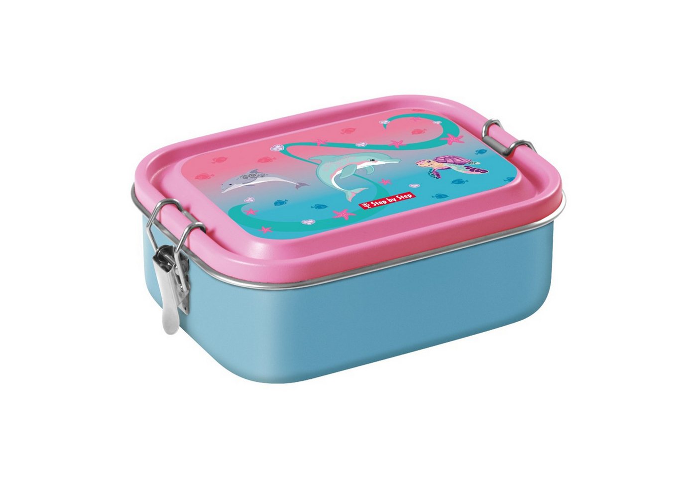 Hama Lunchbox Step by Step Edelstahl-Lunchbox Sealife