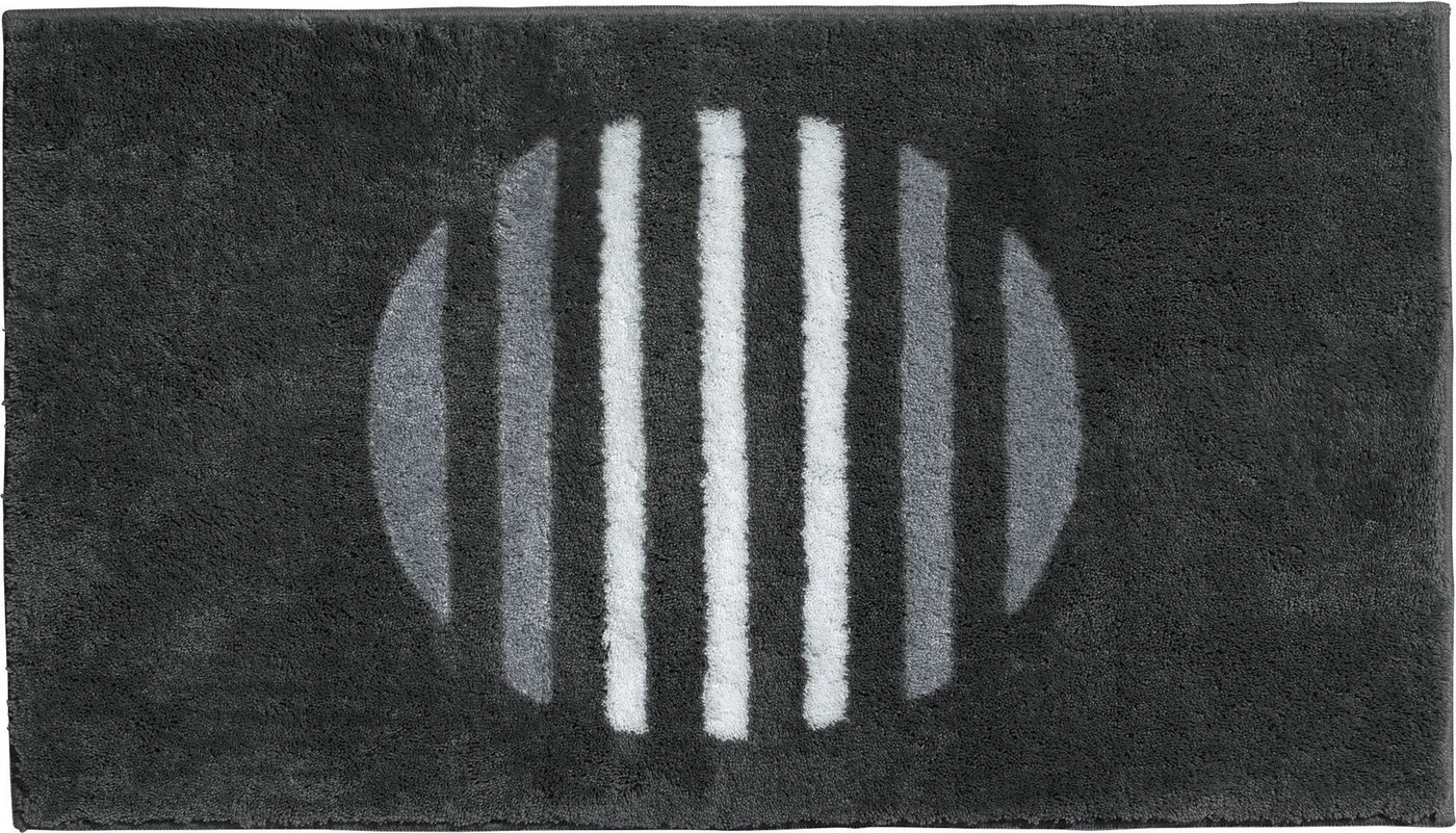 Erwin Müller Badematte Badematte "Matala", Höhe 20 mm, eckig, Streifen/Kreise/Grafik Bild 4