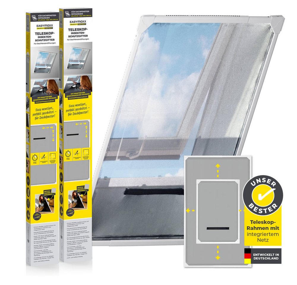 EASYmaxx Insektenschutz-Fensterrahmen, (2-St) Bild 5