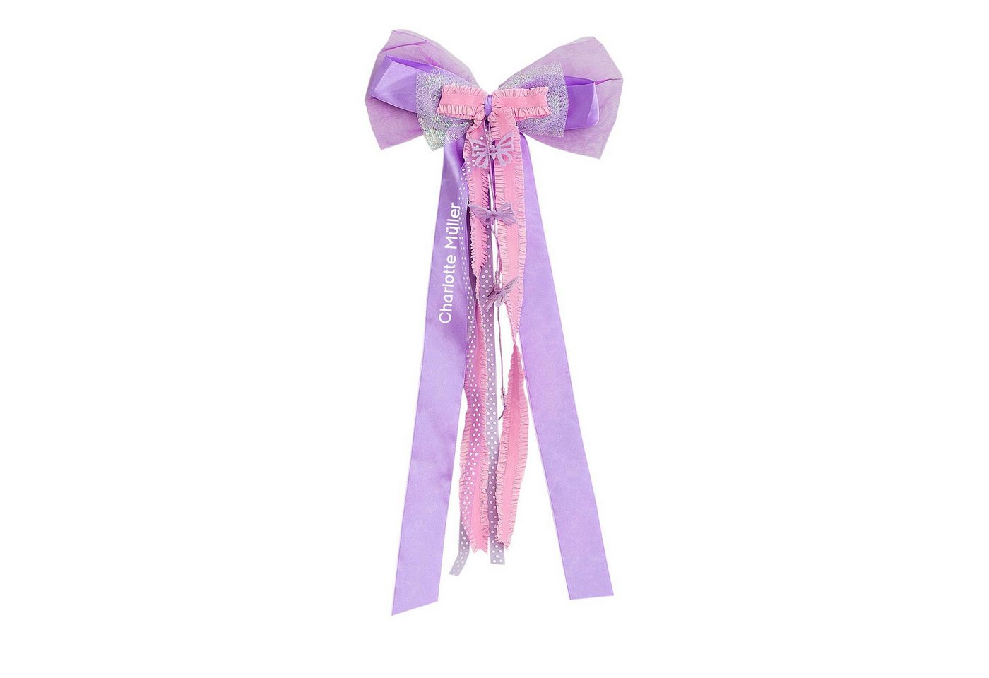Roth Schultüte Roth Schleife "Butterfly", ca. 50x23 cm, 90 Polyester, 10 Nylon