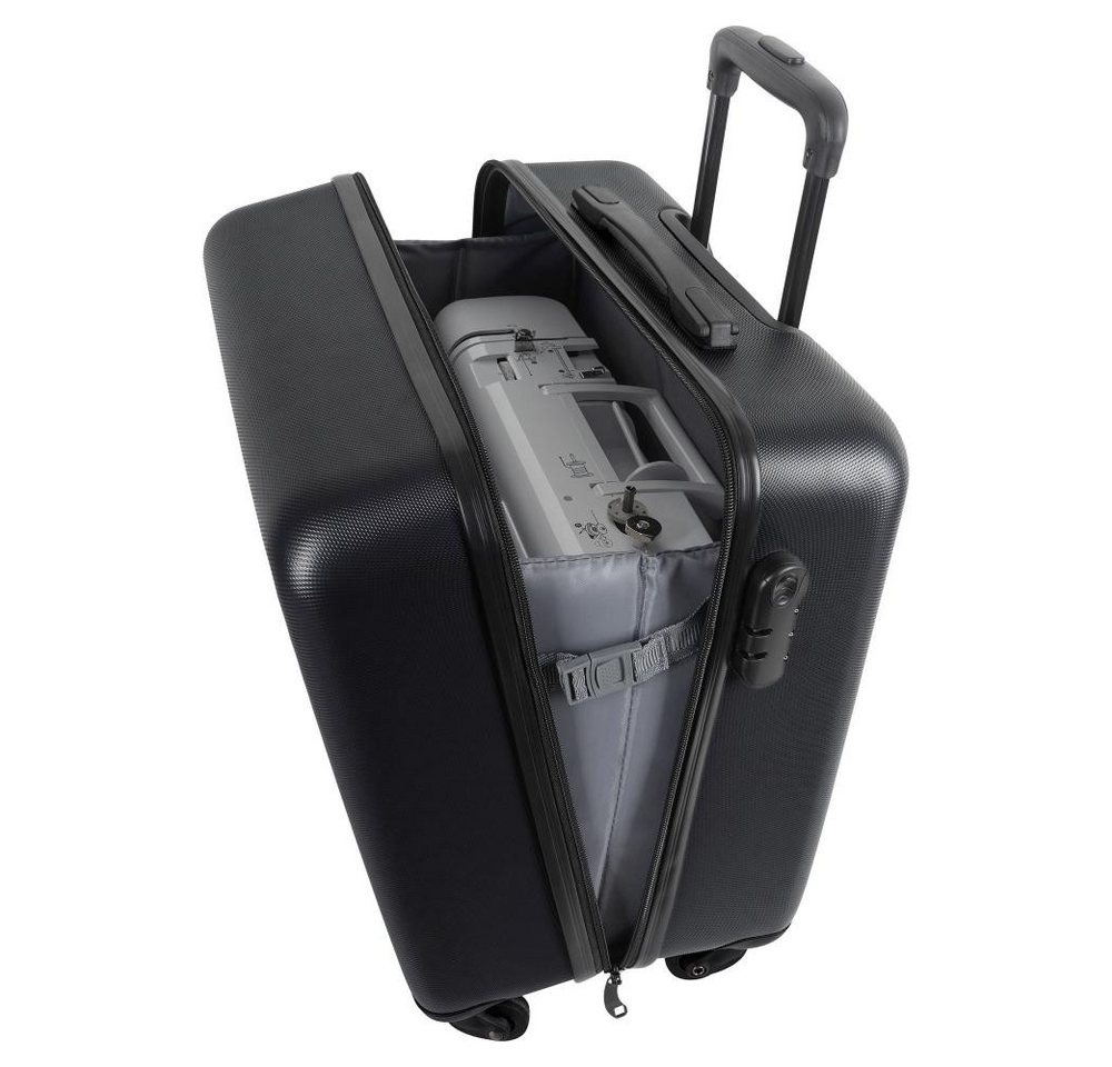 Semplix Nähmaschinen-Trolley - Nähmaschinen Hartschalen Koffer Reisekoffer