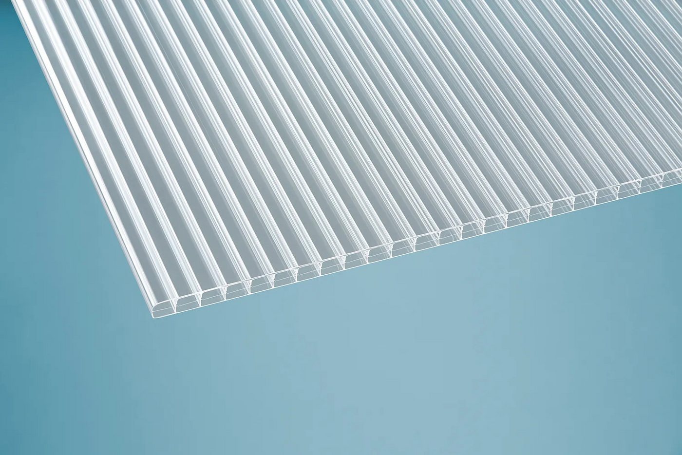 Terrasse2000 Hohlkammerplatte Doppelstegplatte Tom Klar oder Opal 16 mm Polycarbonat, 16 mm