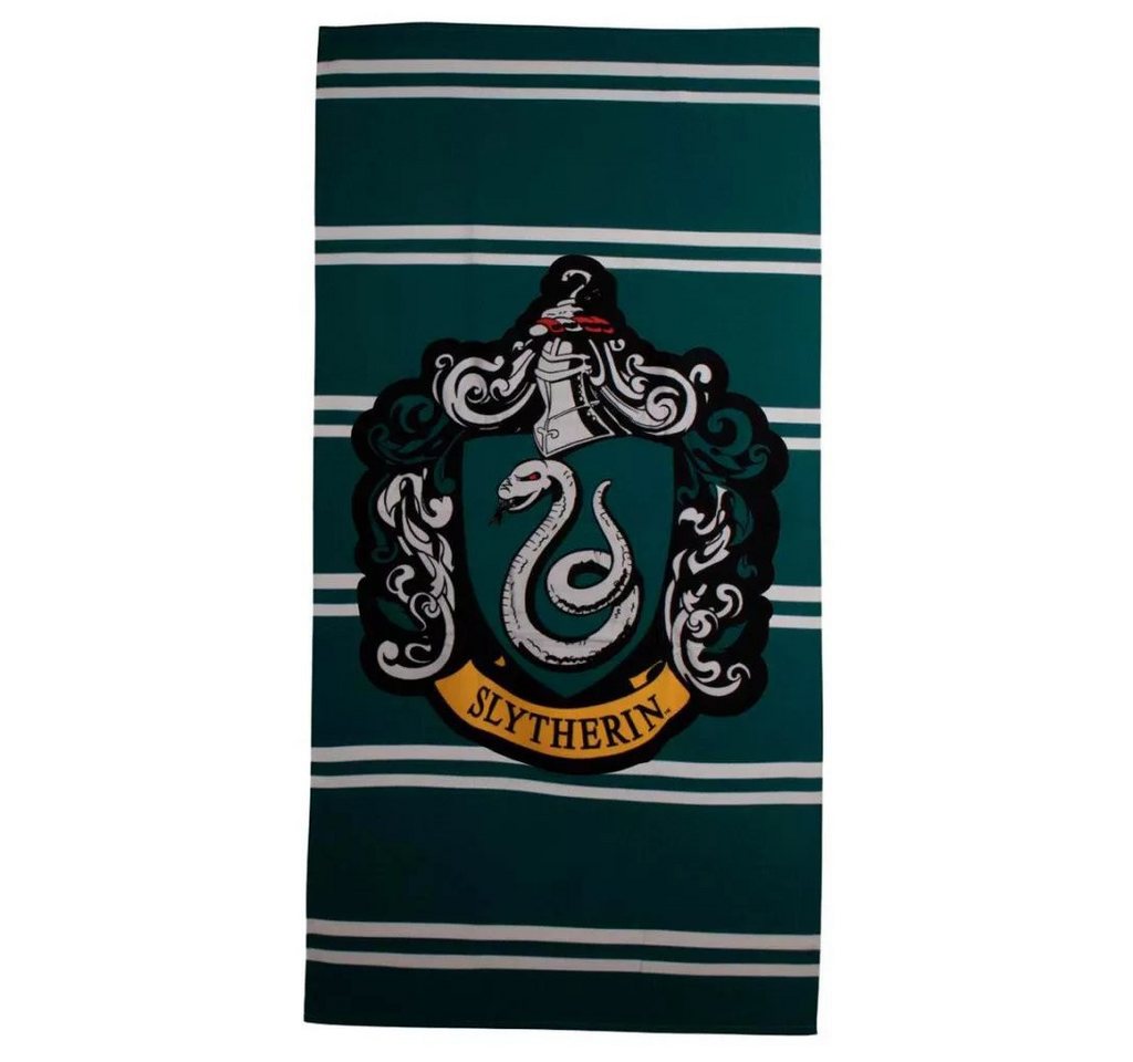 Harry Potter Badetücher Harry Potter Slytherin Badetuch Strandtuch 90x180 cm, Polyester (1-St)