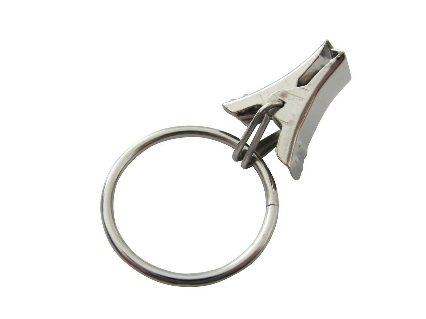 rewagi Gardinenhaken Metallklammer mit Ring Ø 23mm, Gardinenklammer, Gardinenhaken, Gardinen, Vorhänge, Gardinenstangen, Seitenschals, Innenlaufsysteme, Flächenvorhänge, (25-St), Verkaufseinheit: 10, 25, 50, 75, 100 Stück Bild 2