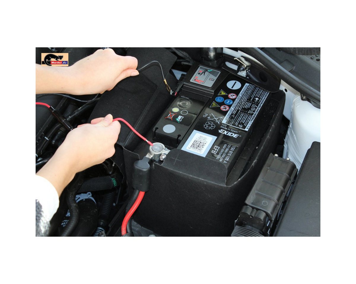 Marderfix Ultraschall-Tierabwehr Akustik 12V - inklusive Vorreiniger, inklusive Vorreiniger Bild 4
