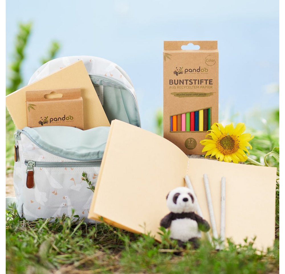 pandoo Notizheft 5 Notizhefte aus 100% Bambuszellstoff, A4 und A5 Format Bild 2