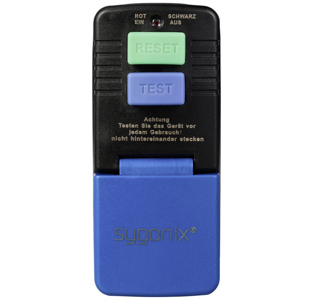 Sygonix Personenschutzstecker Sygonix SY-5732396 Personenschutz-Zwischenstecker 230 V/AC Schwarz I Bild 5