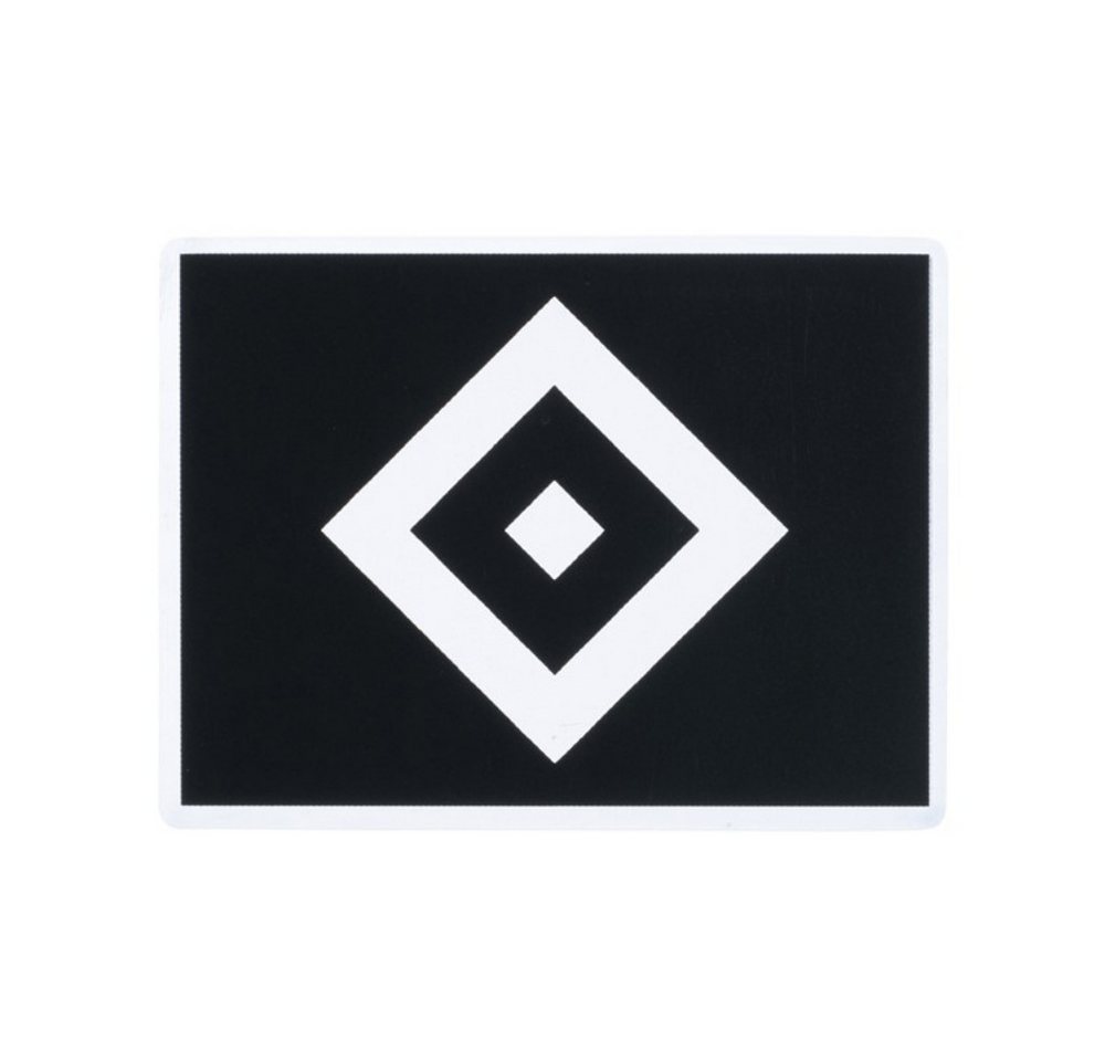VertriebsArena GmbH Aufkleber HSV Aufkleber transparent schwarz "Raute Bild 2