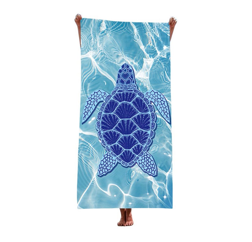 Zaewry Badetuch Microfaser Strandtücher,Groß 180x81 cm Handtücher Super Saugfähig, (Schnelltrocknendes Badetuch für Strand) Bild 4