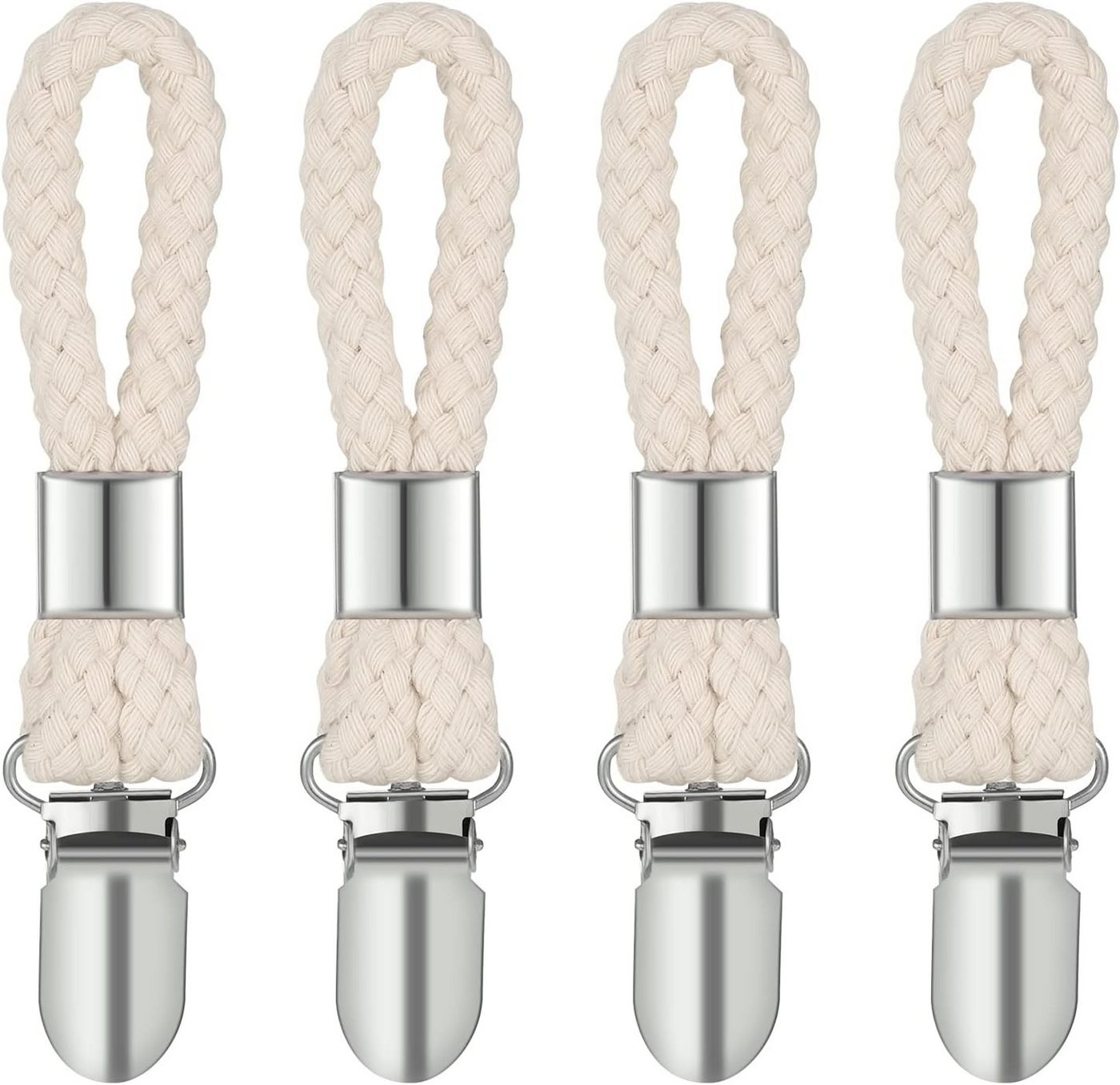 FELIXLEO Handtuchklemme Handtuch Clips, Geschirrtuchclip, Strapazierfähiger Clips 4 Stück