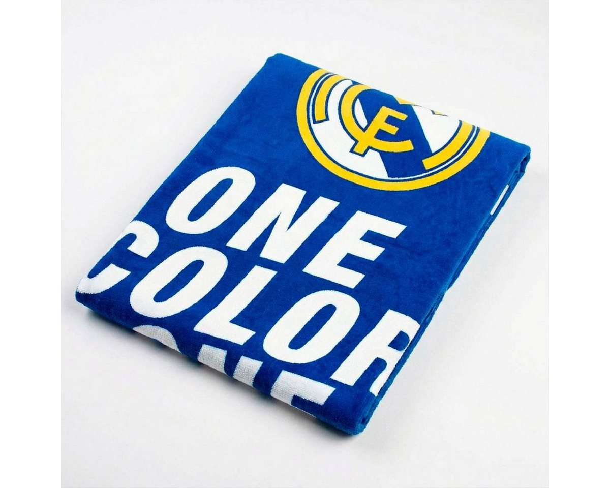 Real Madrid Badetuch Strandtuch 140x70 cm Baumwolle Handtuch für Fitness, Sport & Strand Bild 5