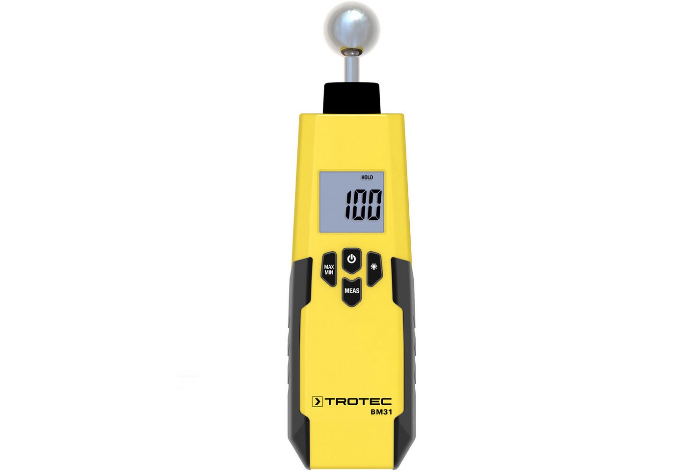 TROTEC Feuchtigkeitsmesser BM31, Feuchteindikator Abschaltautomatik Schimmel Feuchte Wände Innenraum Bild 5