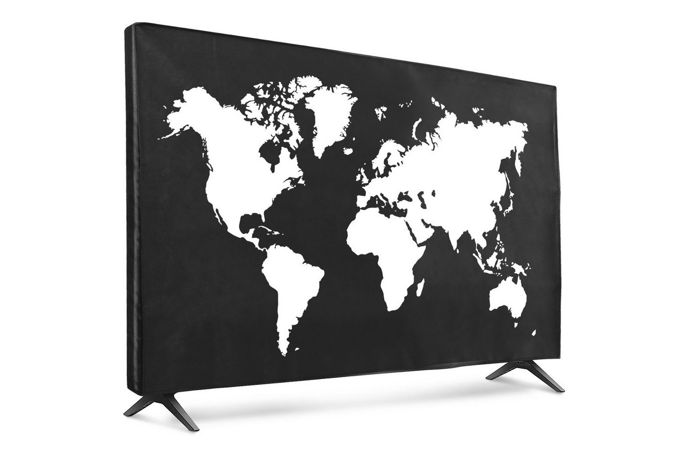 kwmobile Abdeckhaube 55" TV Hülle - Fernseher Bildschirmschutz Abdeckung - TV Bildschirm, DER SCHUTZ FÜR DEIN DISPLAY: Schütze den Bildschirm Deines Bild 5