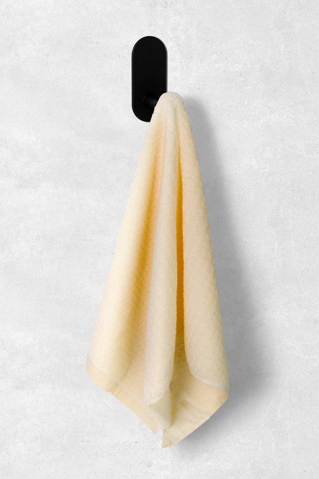 Ambrosya Handtuchhaken Selbstklebender Handtuchhalter aus Edelstahl Klebehaken Handtuchhaken, Badezimmer, Küche, WC, (Packung), Leichte Montage Bild 2