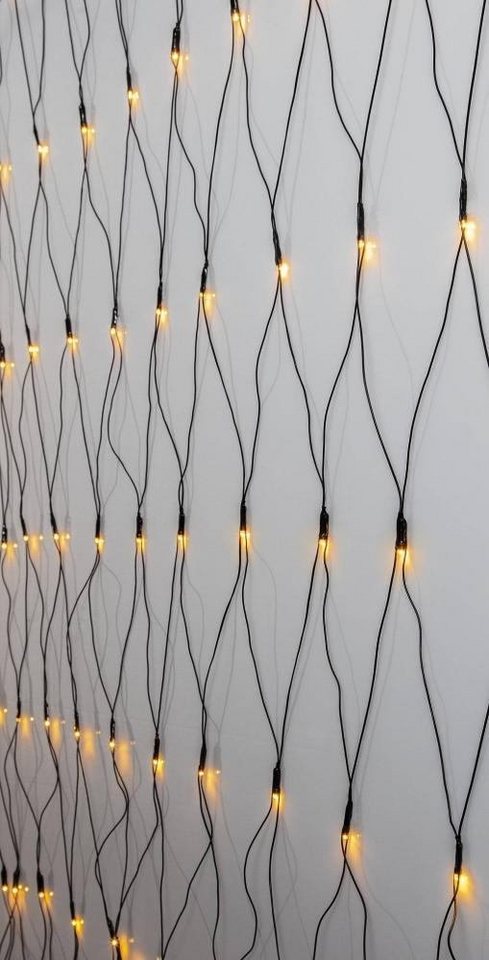STAR LED-Lichternetz 594-22 LED Lichternetz 200er golden warmweiß 3x3m
