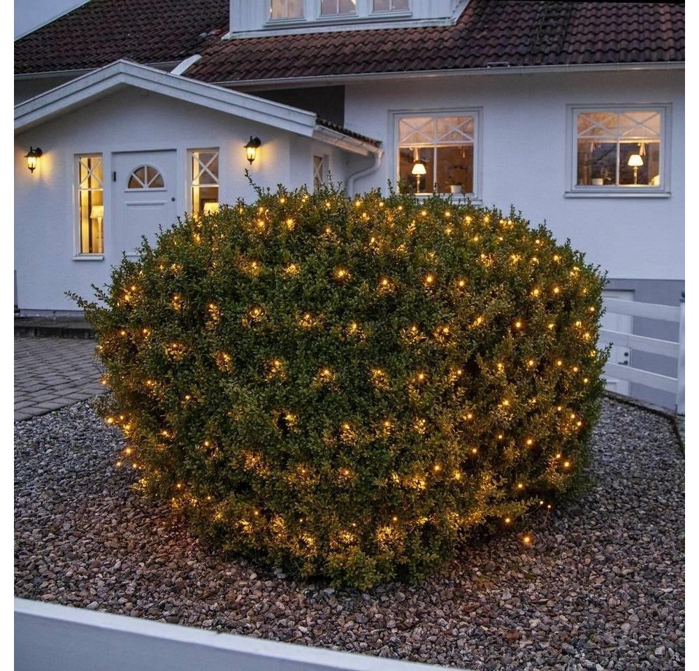 STAR LED-Lichternetz 594-22 LED Lichternetz 200er golden warmweiß 3x3m Bild 4