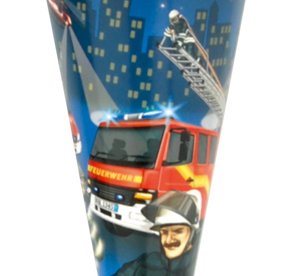 Goldbuch Schultüte Geschwister Schultüte 35cm Feuerwehr verstärkt Lac