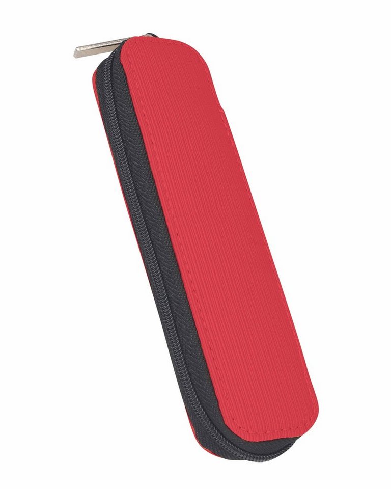 Online Pen Federmäppchen Stifteetui, (für Schule, Uni & Büro, mit 2 Stift-Schlaufen), Stiftemäppchen mit Reißverschluss Bild 5