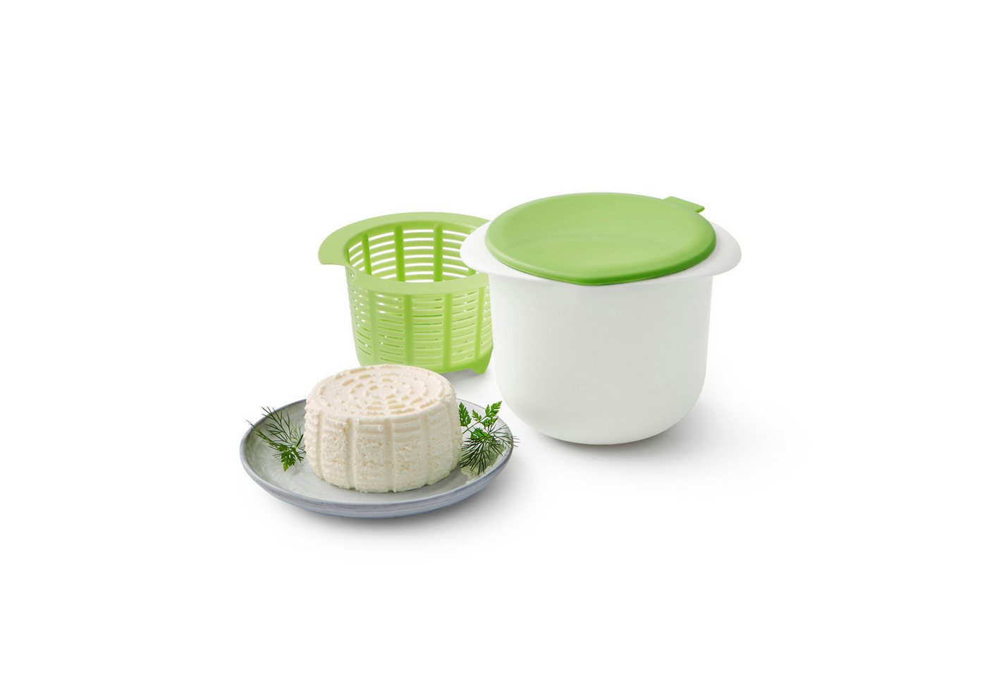 Betty Bossi Frischkäsebereiter Frischkäse-Maker - 3-teilig, Kunststoff Bild 4