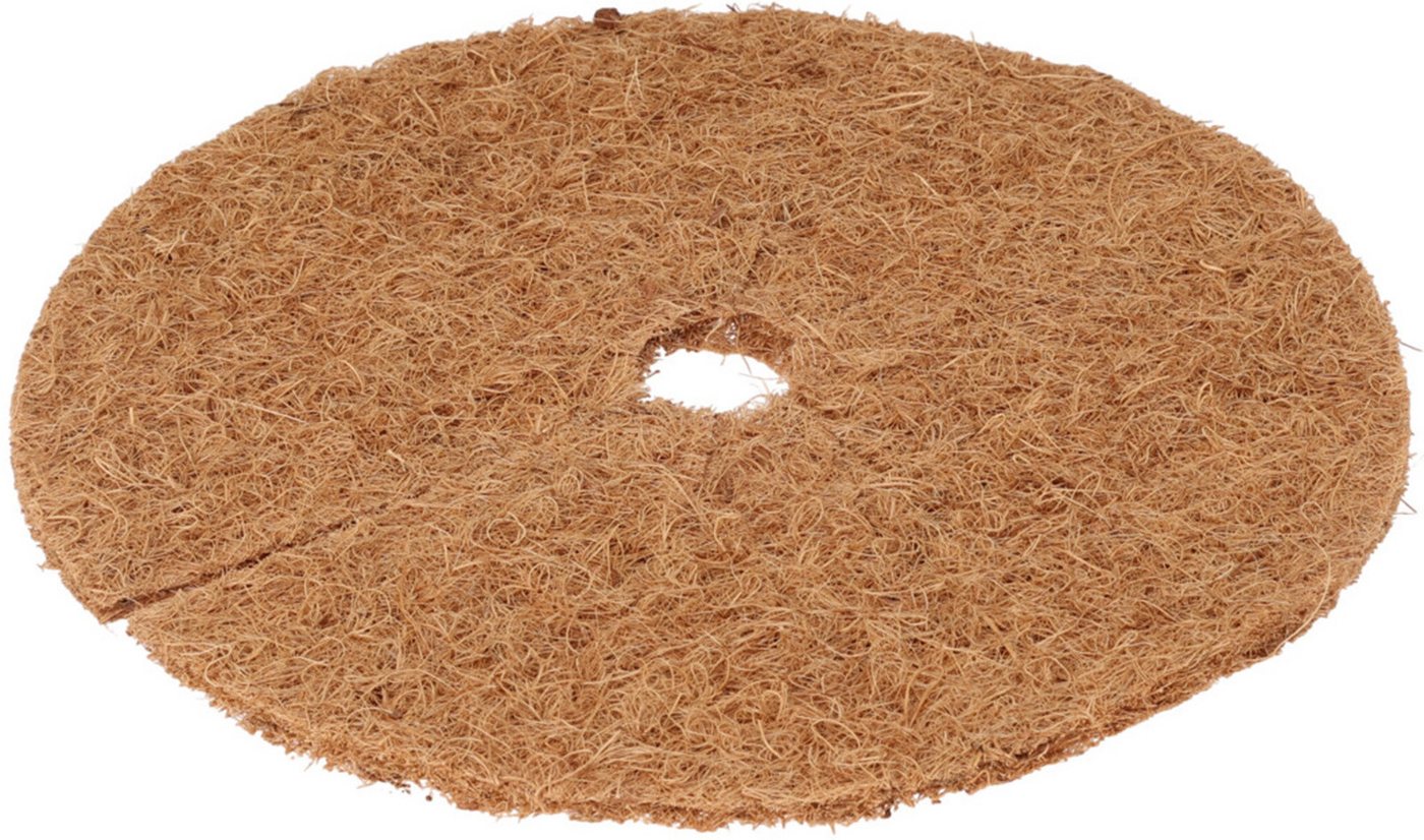 Koopman Kokosscheibe Pflanzenschutz 3 Tlg. Kokosmatte Ø26 cm Scheibe Pflanzen, (Stück, 3-St., Packung), 3tlg, Kokosfasern, Ø26cm, Pflanzenschutz, Kälteschutz Bild 4