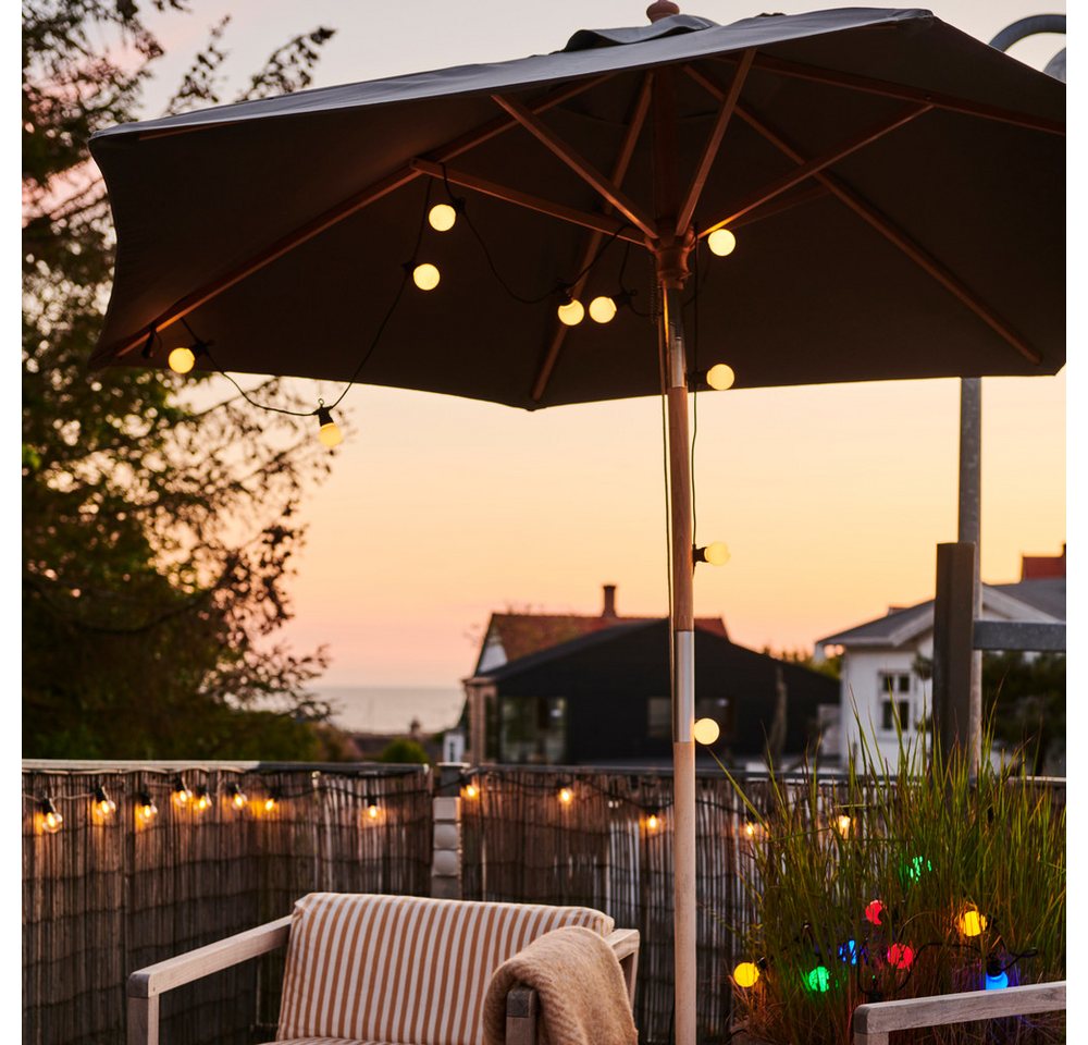 Sirius Home A/S LED-Lichterkette Lucas Biergartenlichterkette, fernbedienbar