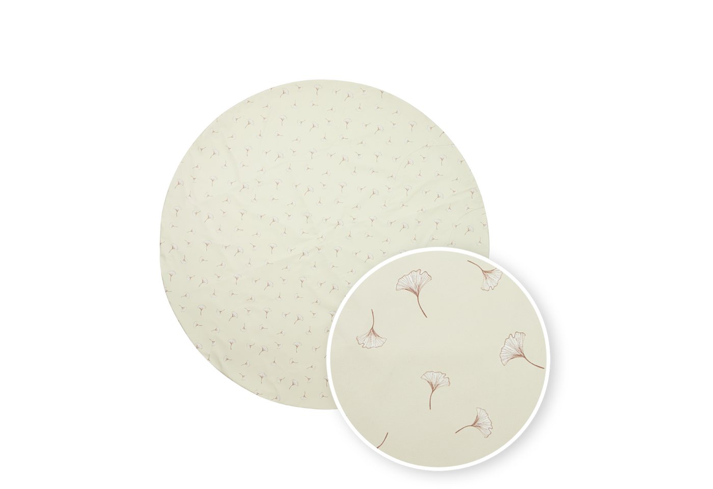 Meyco Baby Bodenschutzmatte Ginkgo Soft sand, 1-St., one size
