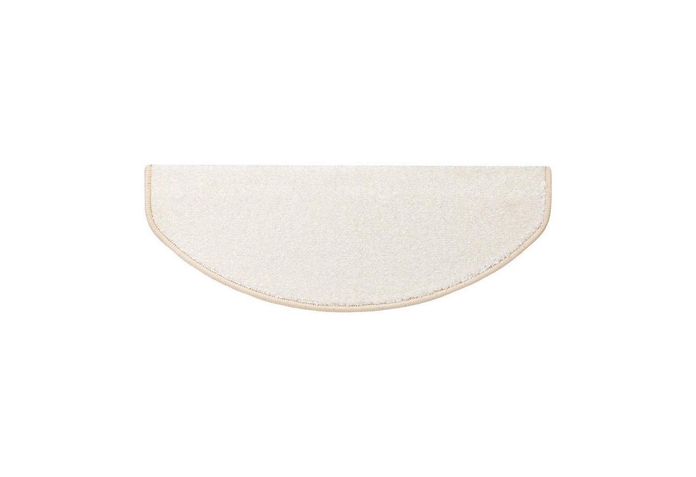 Karat Stufenmatte Marseille,Treppenschoner, Stufenschutz, Schutzmatte in vielen Farben, Halbrund, Höhe: 13.5 mm, Edler Velours Bild 2
