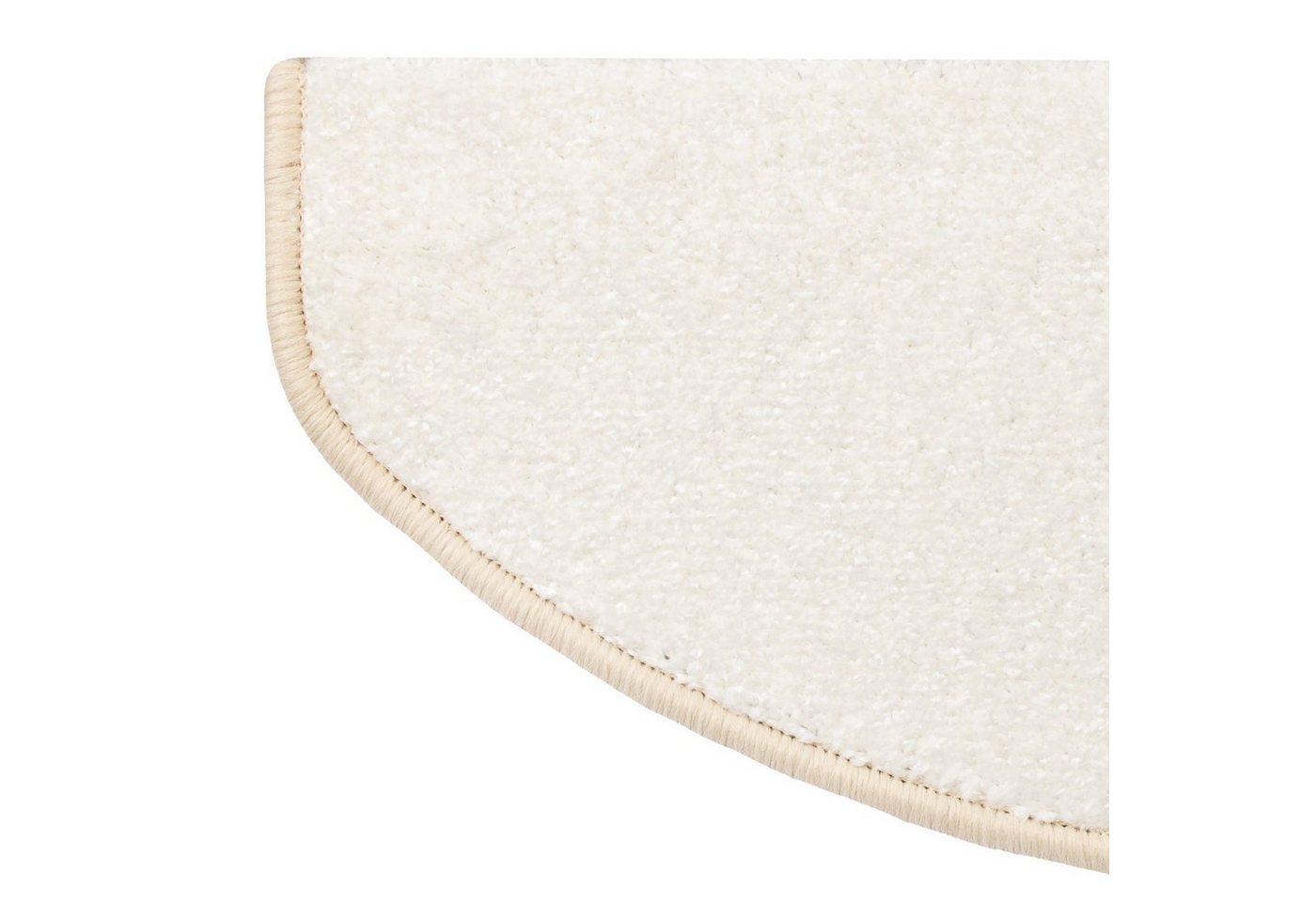 Karat Stufenmatte Marseille,Treppenschoner, Stufenschutz, Schutzmatte in vielen Farben, Halbrund, Höhe: 13.5 mm, Edler Velours Bild 3