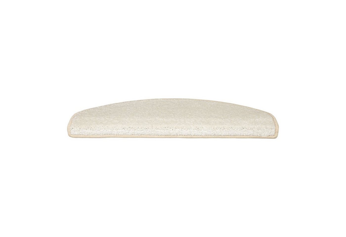 Karat Stufenmatte Marseille,Treppenschoner, Stufenschutz, Schutzmatte in vielen Farben, Halbrund, Höhe: 13.5 mm, Edler Velours Bild 4