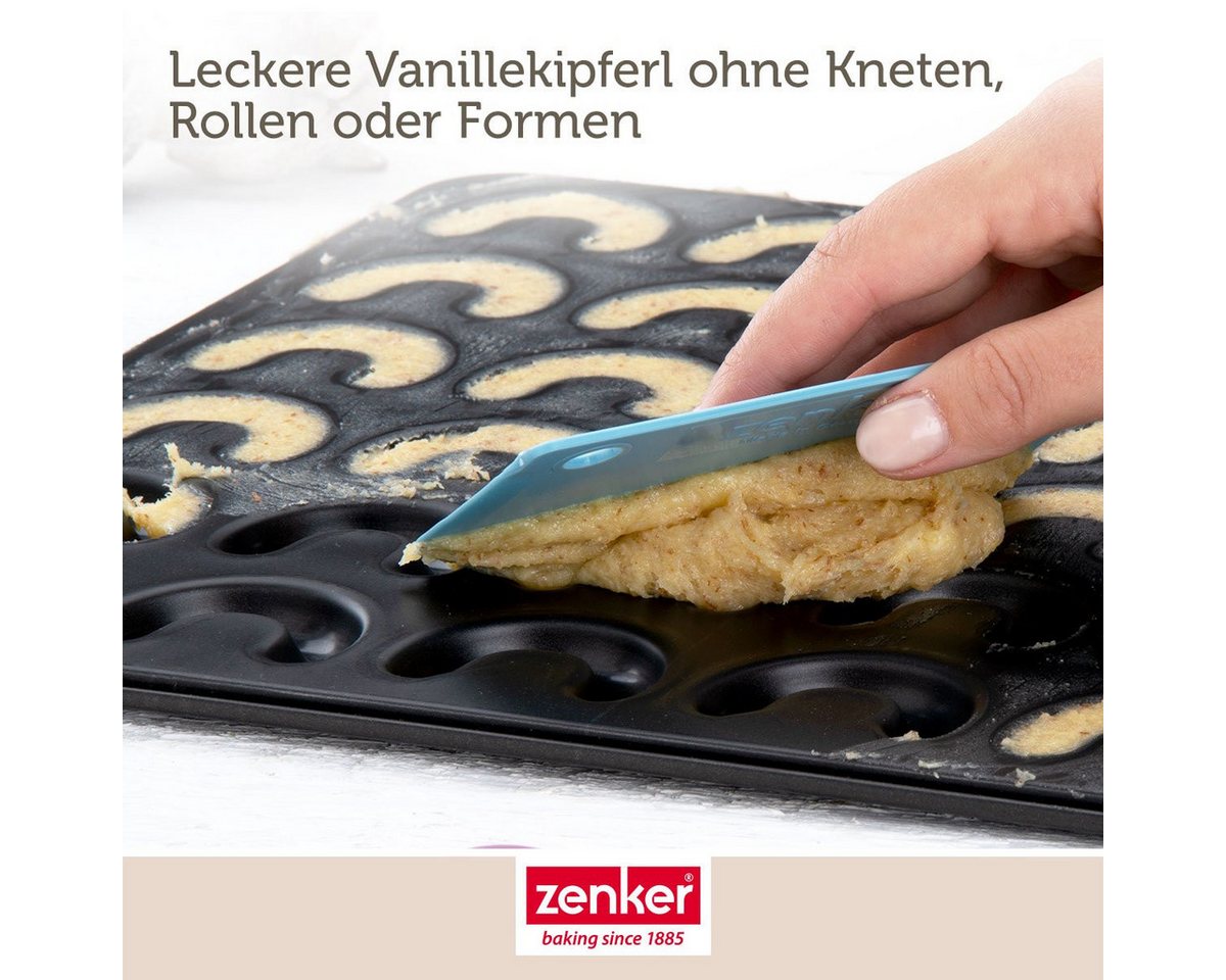 Zenker Back-Set Zenker Kipferl/Mehlsieb/Teigkarte BUNDLE