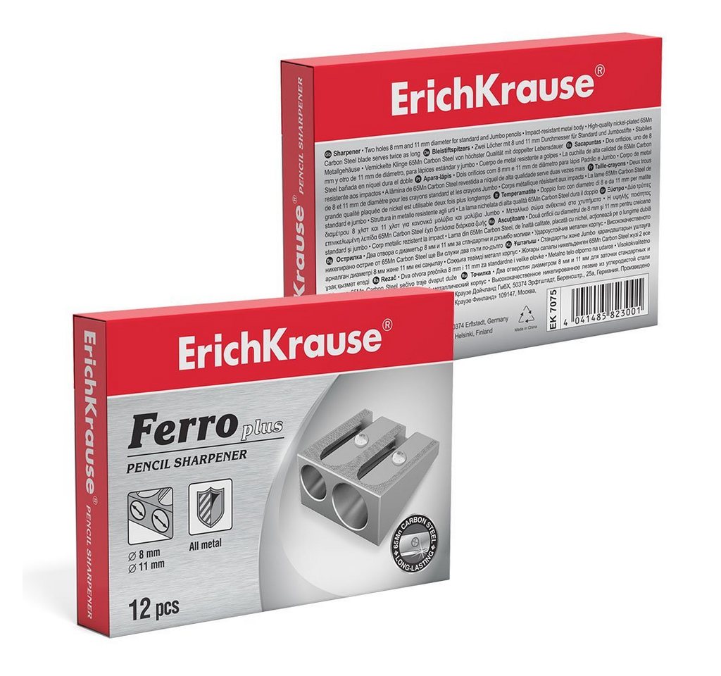 Erich Krause Anspitzer, Spitzer Doppelloch Metall silber 1 Stück Bild 3