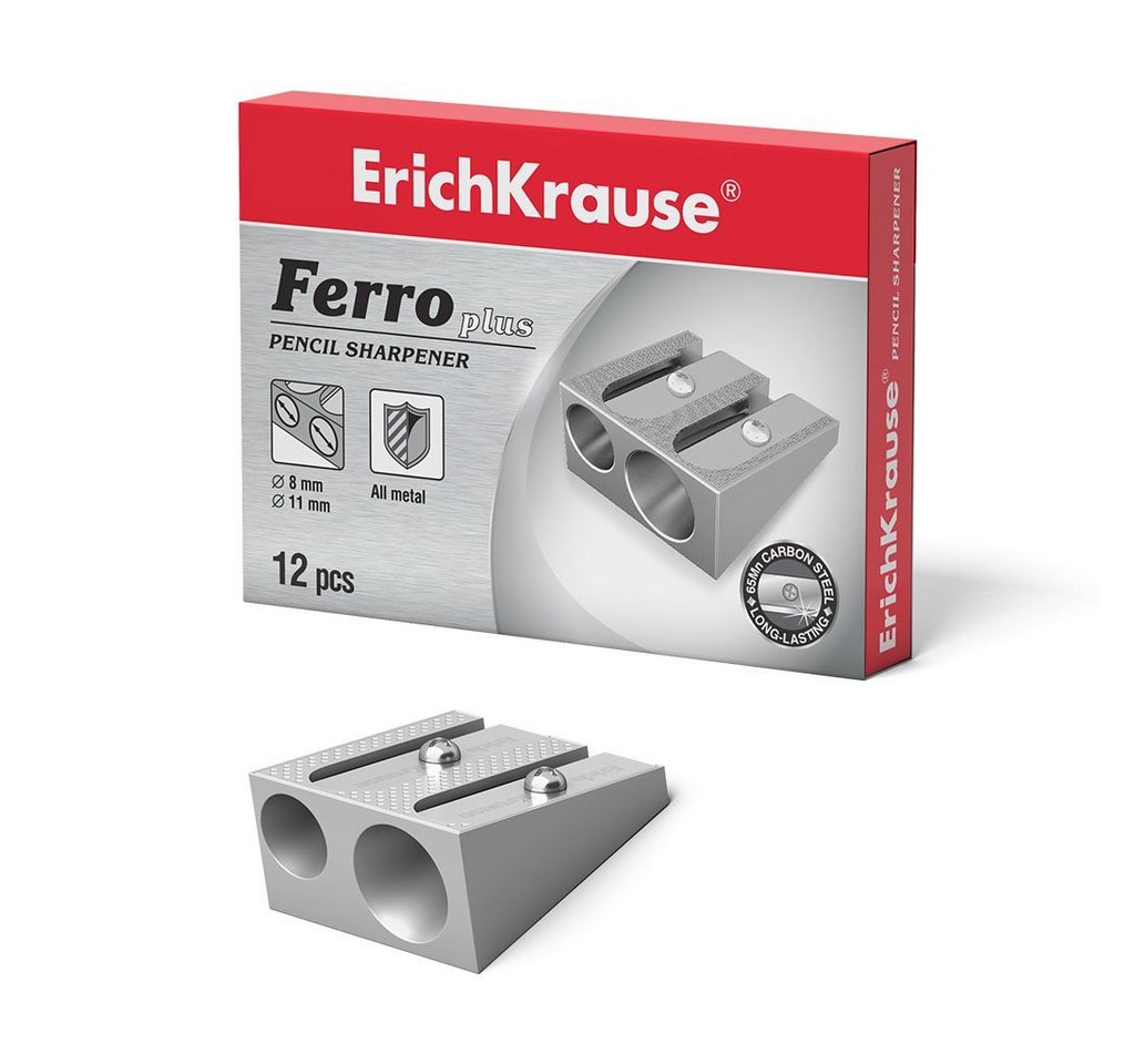 Erich Krause Anspitzer, Spitzer Doppelloch Metall silber 1 Stück Bild 4