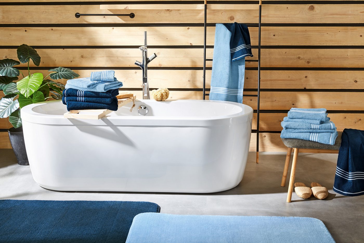 liebling Badematte Badteppich Santos, rutschhemmend beschichtet, schnell trocknend, Polyester, mit Ausschnitt, starke Saugfähigkeit, formstabil, in vielen Farben und Größen Bild 2