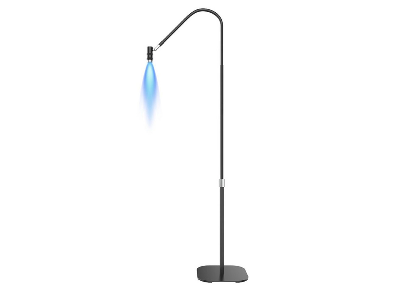 ayex UV-Reflektorlampe Professionelle UV-Lash-Lampe 360° Touch-Dimmung Fußschalter Brille Bild 4