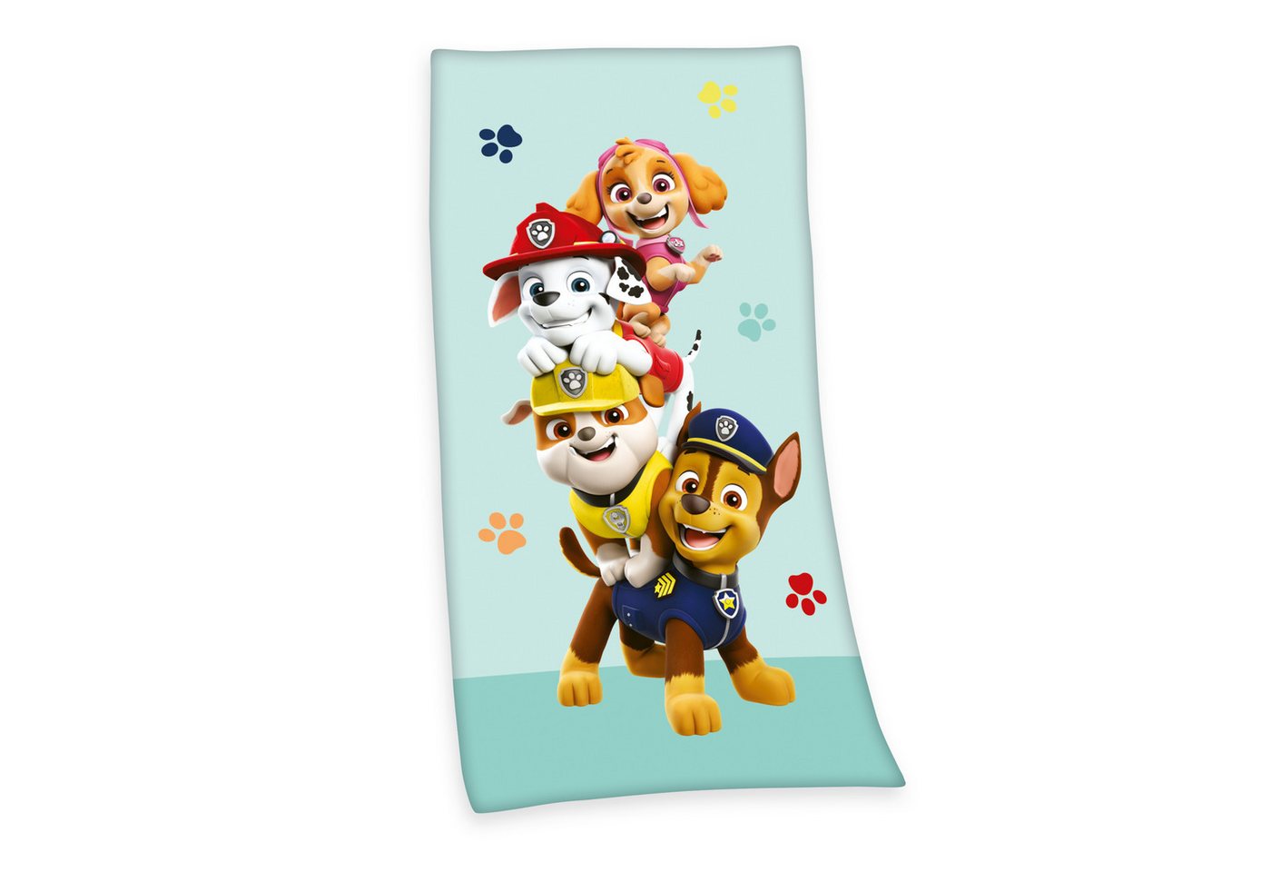 Brilliant Badetuch / Paw Patrol / 75x150cm / 100% Baumwolle, 100% Baumwolle