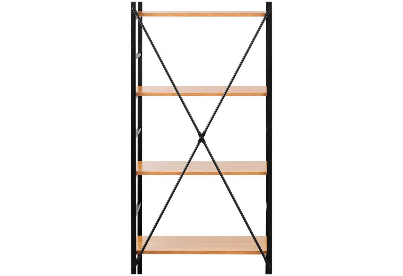 Fromm&Starck Bücherregal Standregal Regal 60 x 28 x 182.5 cm Metall 6 Ebenen 150 kg, verschiedene Größen Bild 4