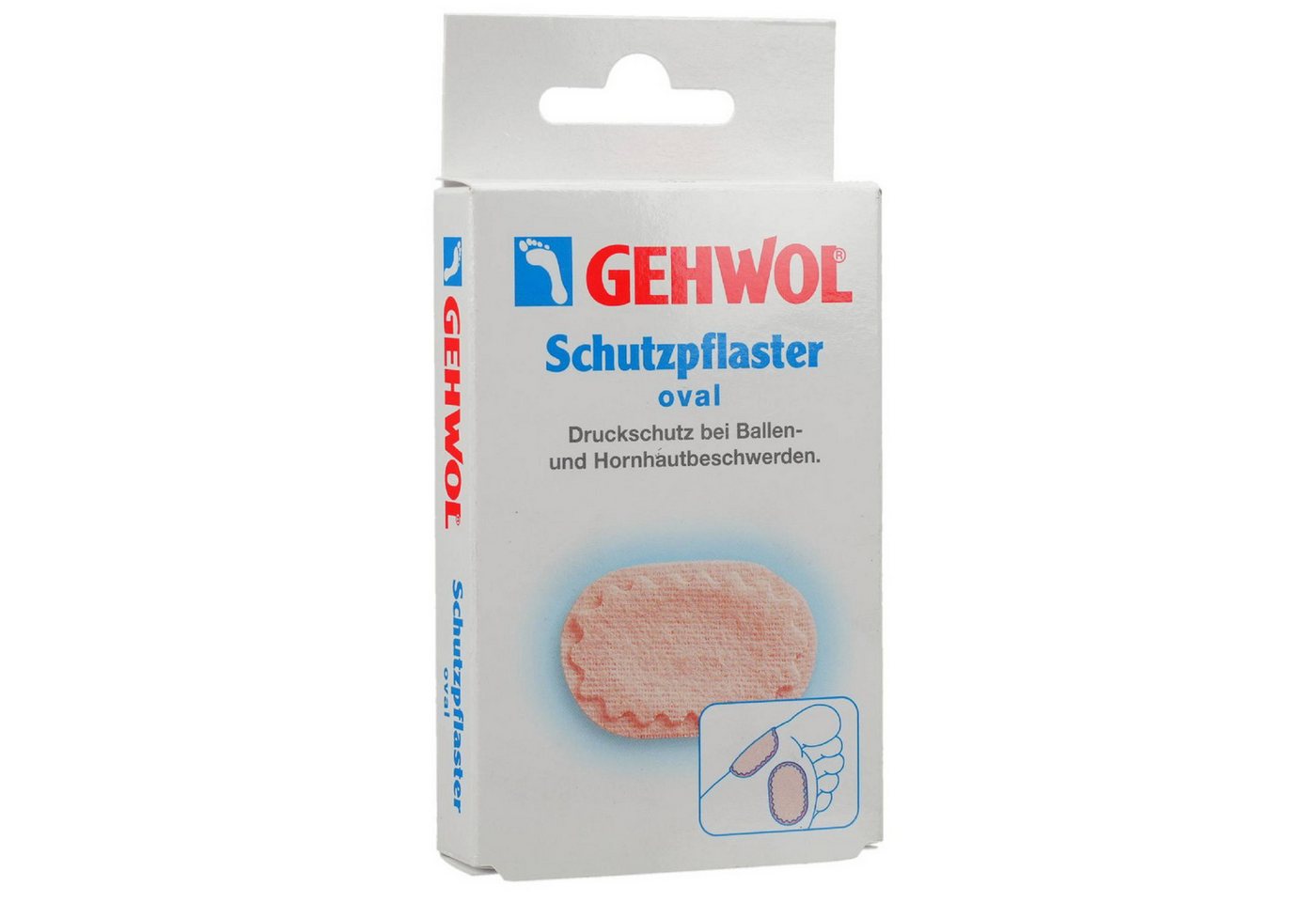 Gehwol Fixierpflaster Schutzpflaster oval 4St PZN 19301230 Bild 2