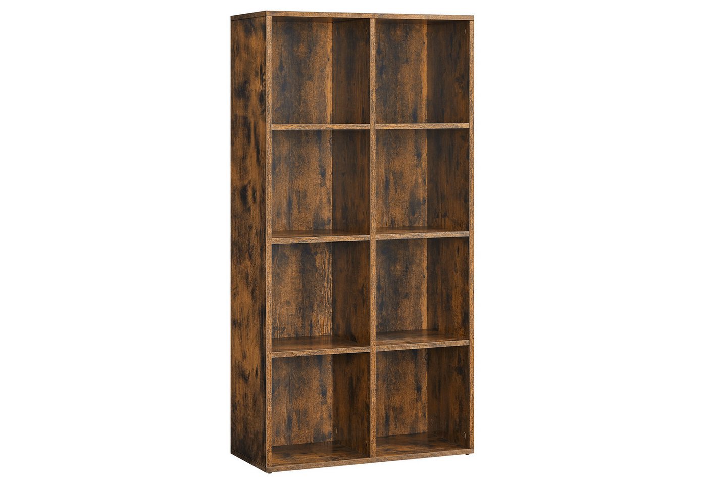 VASAGLE Bücherregal Bücherschrank, Würfelregal, freistehendes Aufbewahrungsregal, mit 8 Fächern, für Wohnzimmer, Schlafzimmer, Büro und Kinderzimmer Bild 4