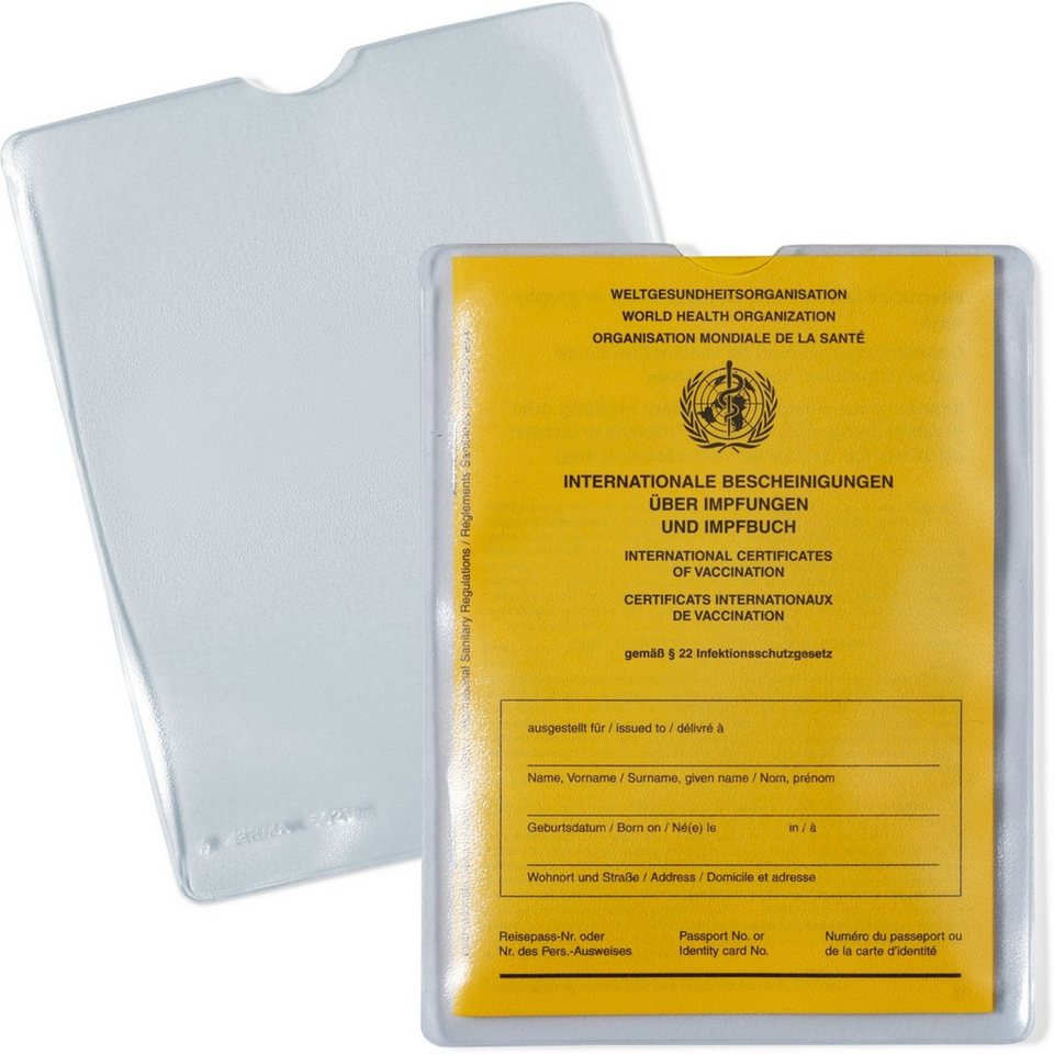 HERMA Schreibgeräteetui Ausweishüllen 102x137mm für Reisepässe Bild 3