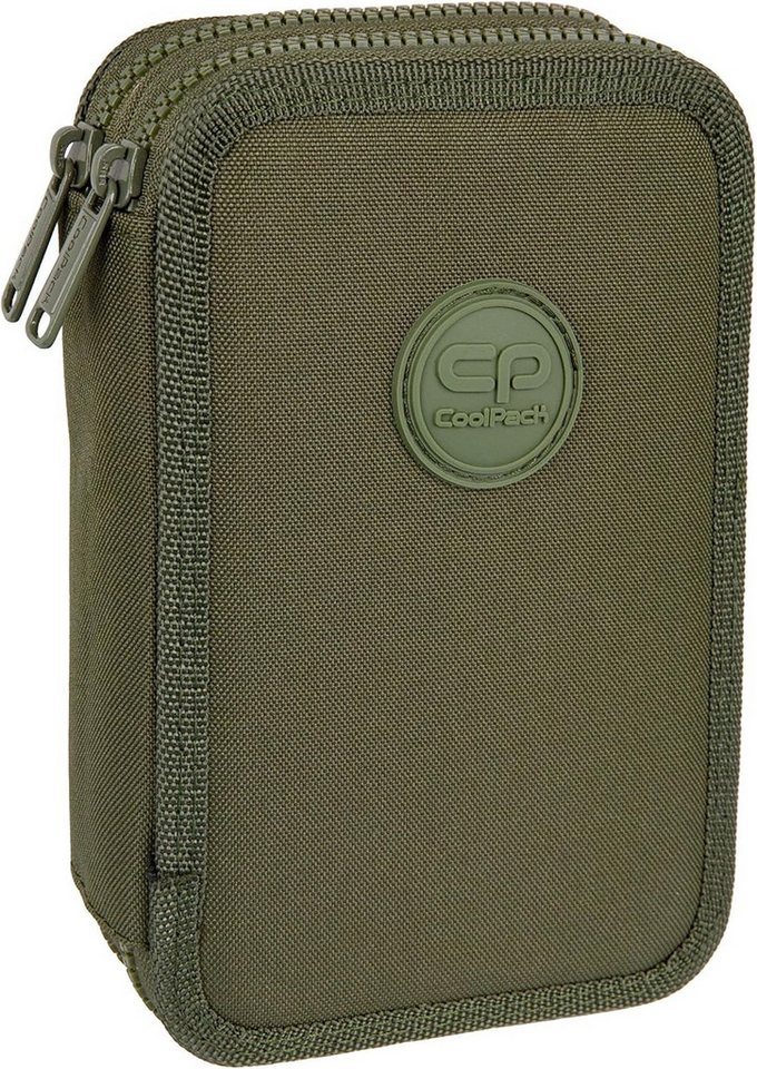 GOLDKIDS Federmäppchen COOLPACK 2-fache Federtasche Federmappe 100% recycelt, (ECO 35-teilig Schüleretui Stifte, und Pinsel inkl. Aufgabenheft Federbox Etui), Stiftetasche Schlamper-Etui Schul-Etui Bild 3